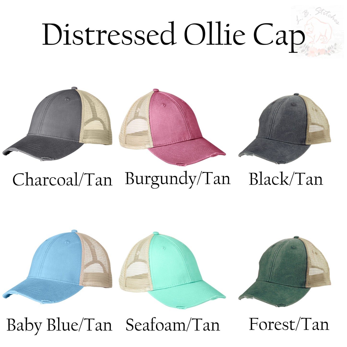 Leave Her Wild - Distressed Hat