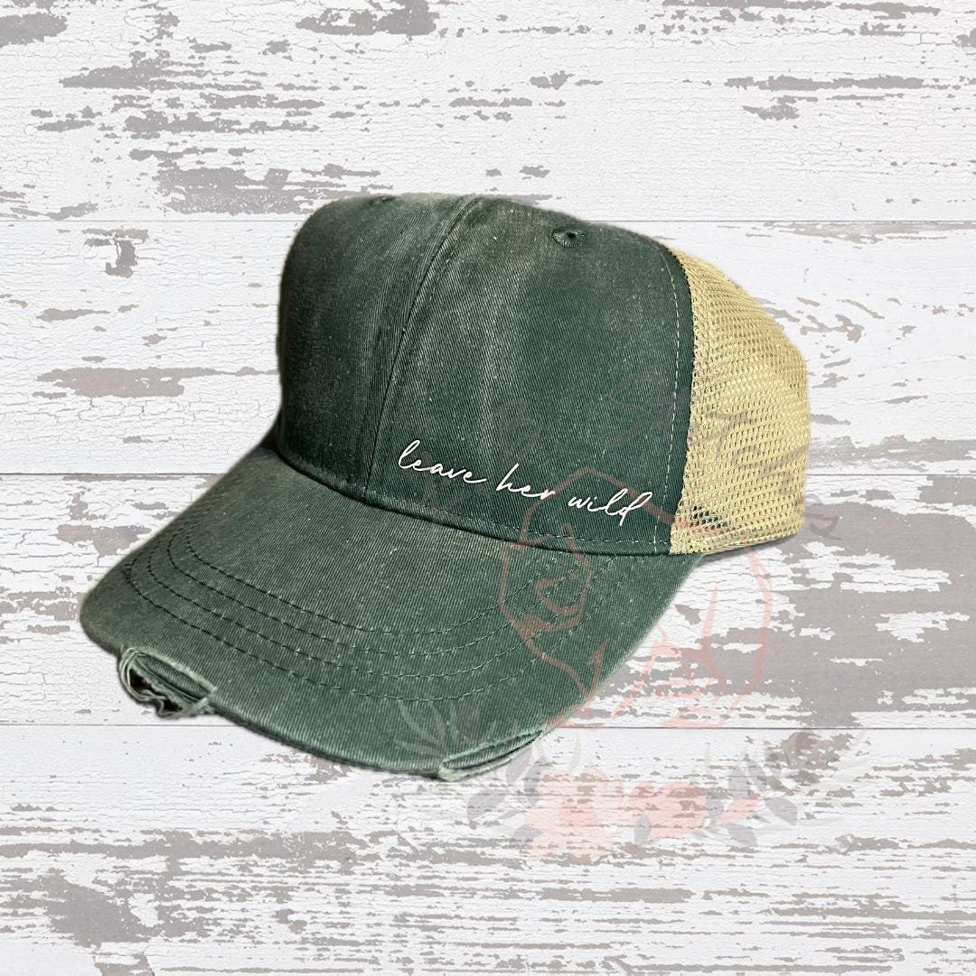 Leave Her Wild - Distressed Hat