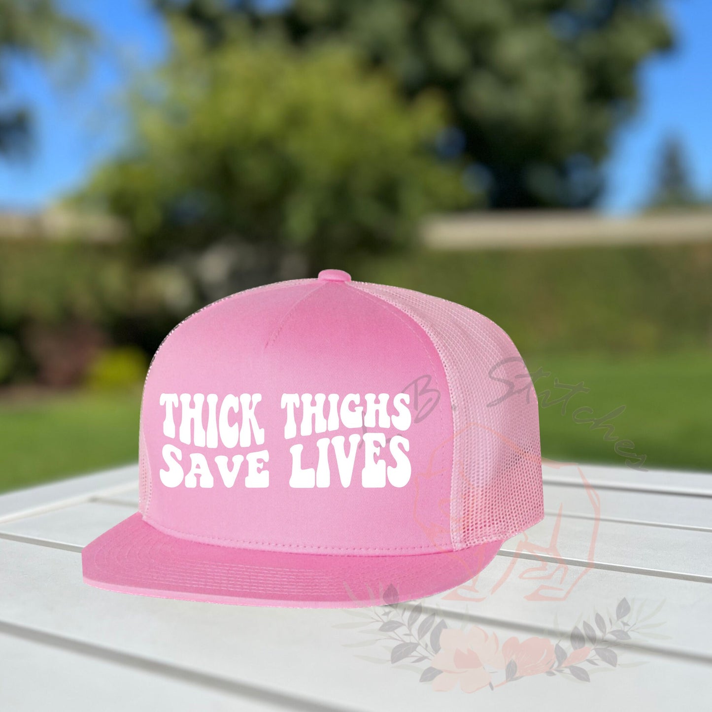 Thick Thighs - Save Lives - Trucker Hat