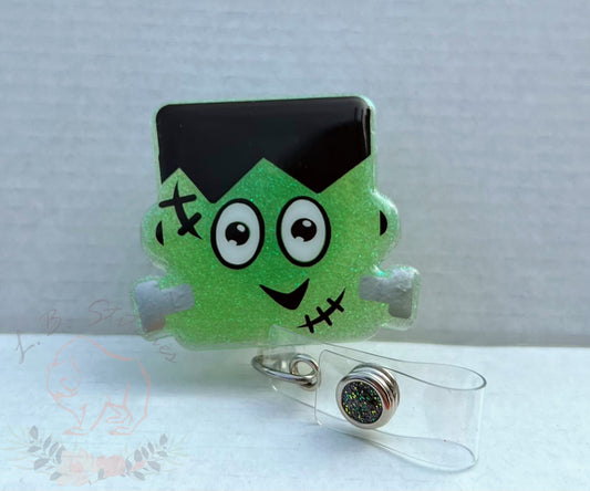 Frankenstein - Badge Reel - ID Holder - Acrylic