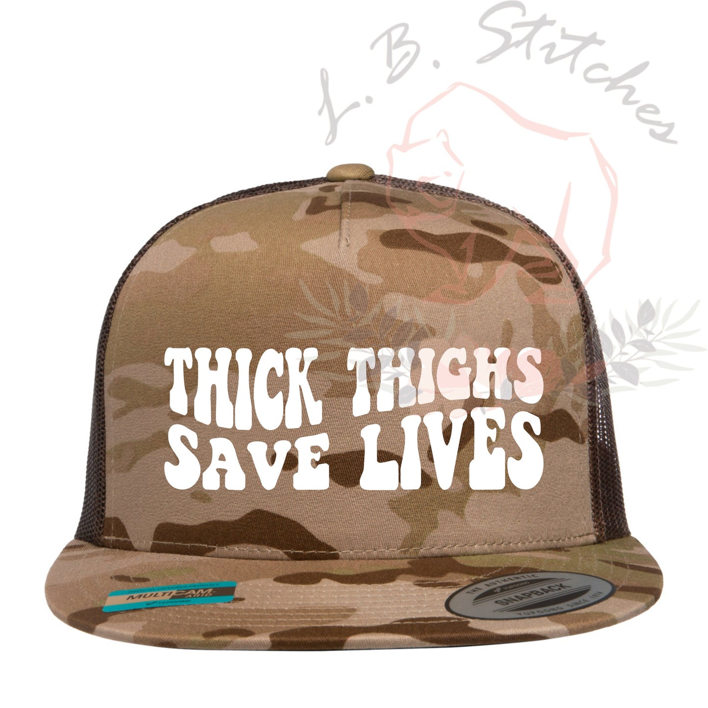 Thick Thighs - Save Lives - Trucker Hat