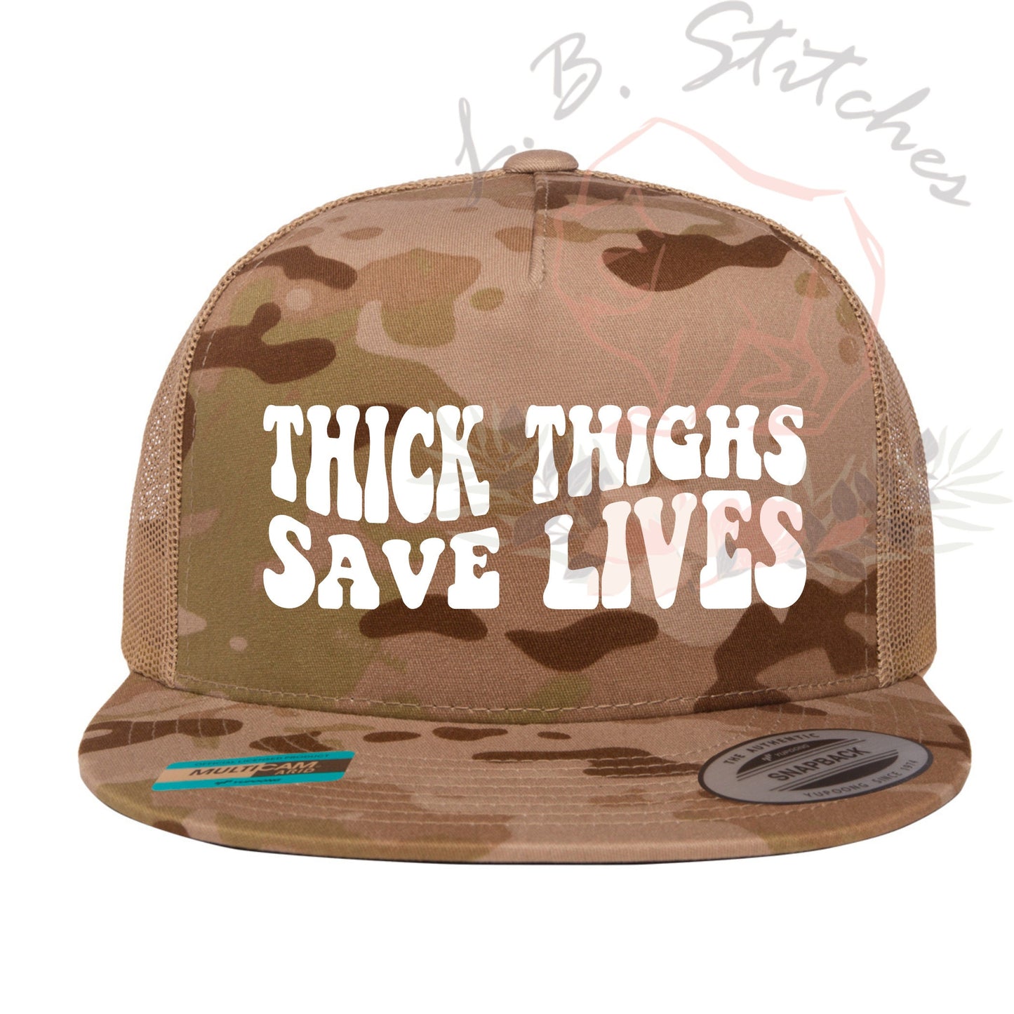 Thick Thighs - Save Lives - Trucker Hat